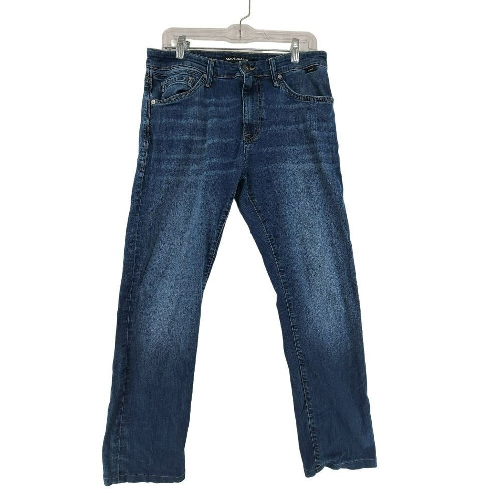 Mavi Women's Zach Straight Leg  Classic Wash Blue Jeans Size 6